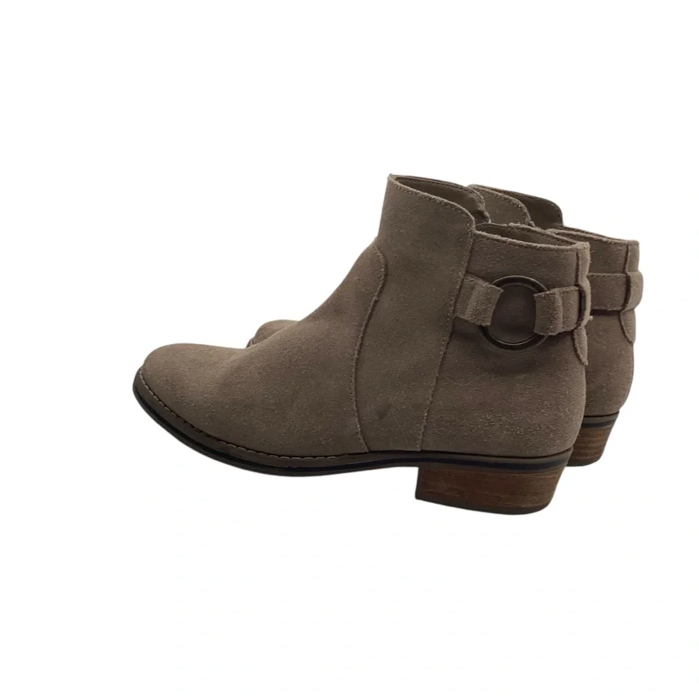 Franco Fortini Stylish Tan suede Ankle‎ Boots size 7